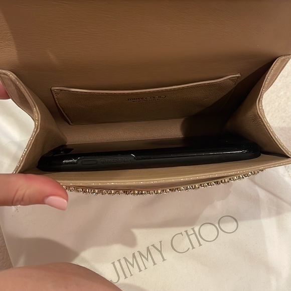 Brand new Jimmy Choo Bow crystal bar clutch - Picture 9 of 9